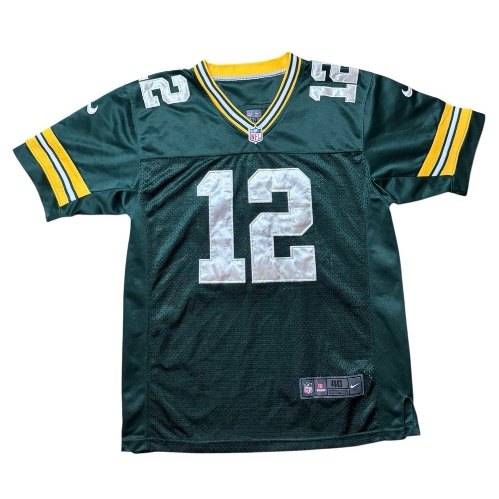 Vintage Green Bay Packers NFL Jersey Rodgers‎ 12  Nike Super Bowl XLV